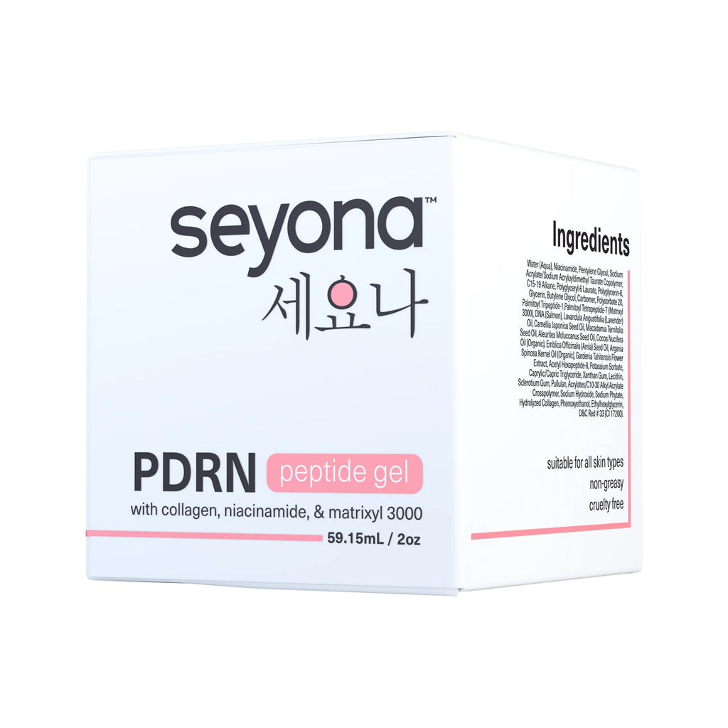 Seyona Jelly Peptide Gel with PDRN | Hydrating Collagen & Niacinamide Moisturizer | Lightweight Daily Skincare for Smooth, Healthy-Looking Glow