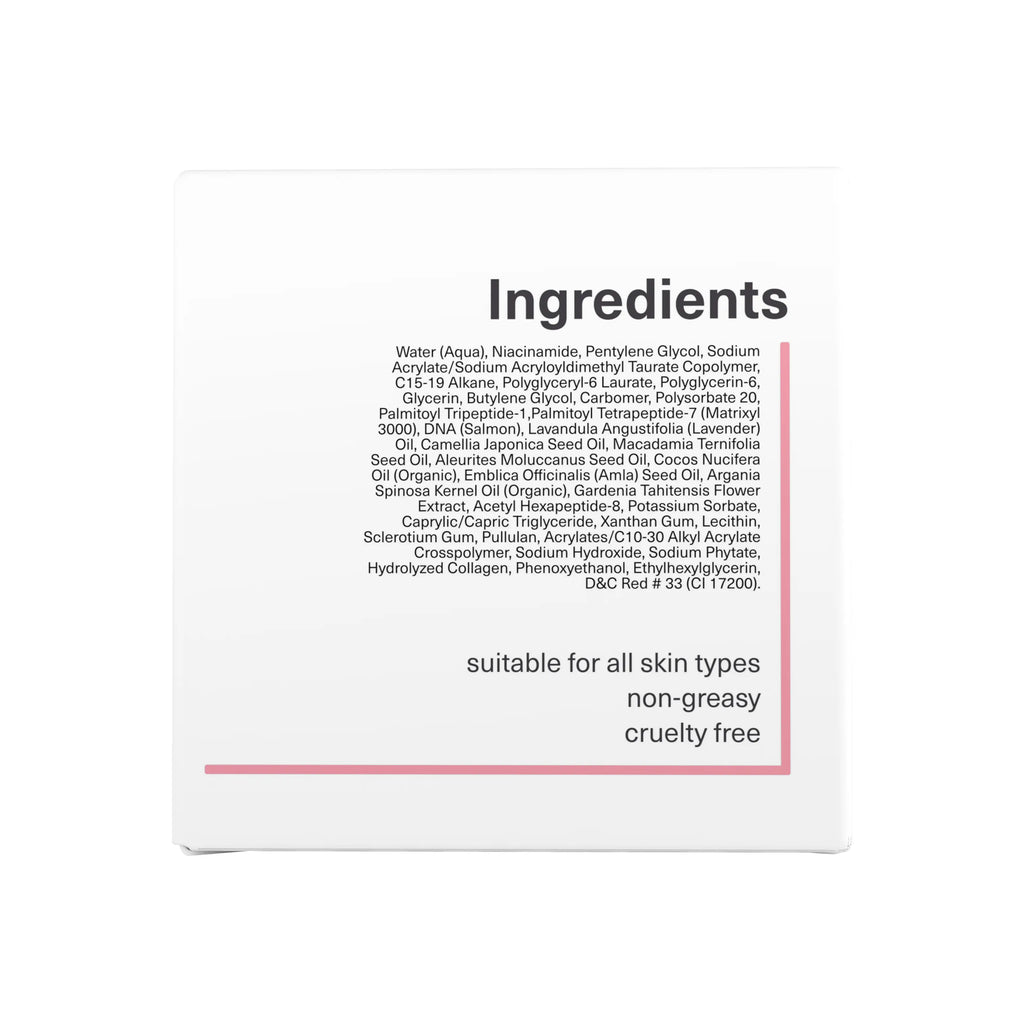 Seyona Jelly Peptide Gel with PDRN | Hydrating Collagen & Niacinamide Moisturizer | Lightweight Daily Skincare for Smooth, Healthy-Looking Glow